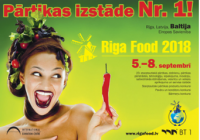 Rīga Food lielākā pārtikas izstāde Baltijas valstīs