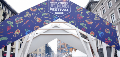 Šodien Vecrīgā norisinājās -Riga Street food festival
